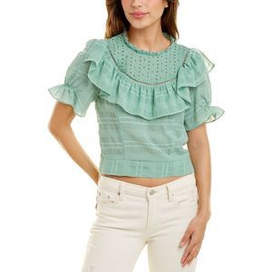 Destinaire Womens Top, Green